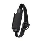 Black ergonomic grip aid with adjustable strap for mobility and arthritis support